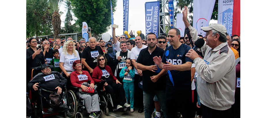 Lefkoşa Turkcell’le Koşuyor Maratonu Halk Koşusu yapıldı