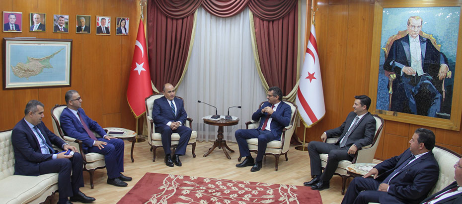 Başbakan Erhürman Başçeri’yi kabul etti