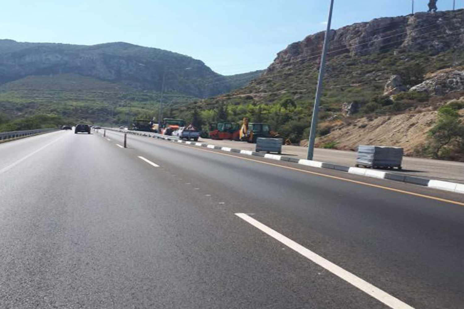 Girne-Lefkoşa yolu trafiğe açılıyor