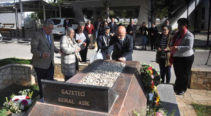 Gazeteci Kemal Aşık, ölümünün 29. yıl dönümünde anıldı