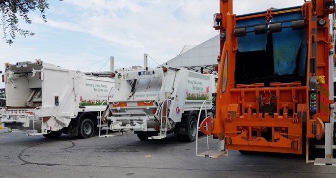Bel-Paz, 6 yeni çöp toplama aracı satın aldı