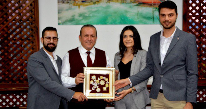 Ataoğlu, Kıbrıs Türk Gençlik Birliği İngiltere heyetini kabul etti