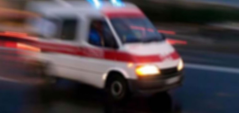 Haspolat Taşkent Anayolu’nda kaza…Araç yayaya çarptı