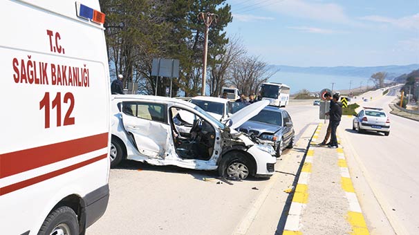 Trafikte bir haftada 65 trafik kazası meydana geldi