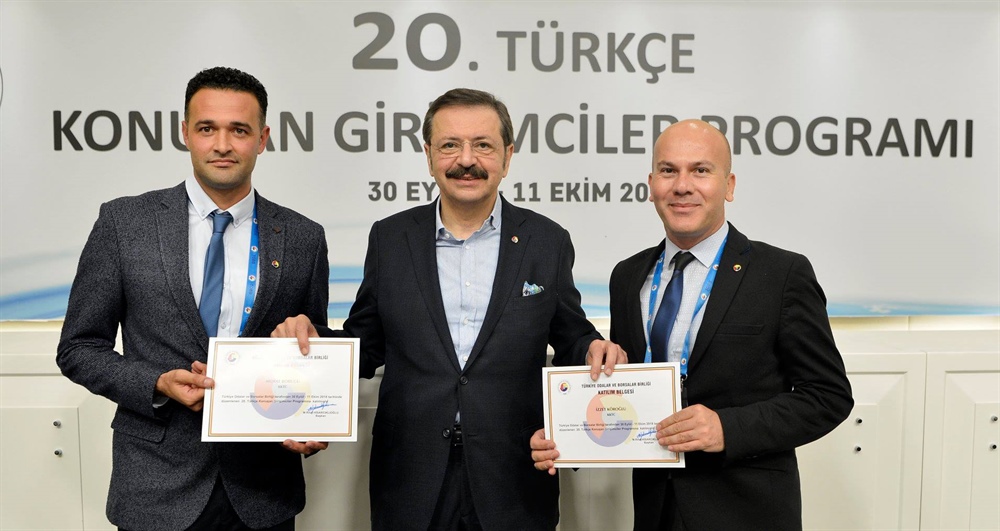 TOBB 20. Türkçe Konuşan Girişimciler Programı'nda GİAD da temsil edildi