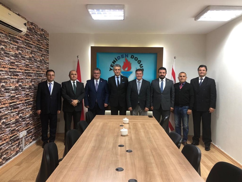 TC Dışişleri Bakanlığı'ndan Büyükelçi Erciyes YDP'yi ziyaret etti