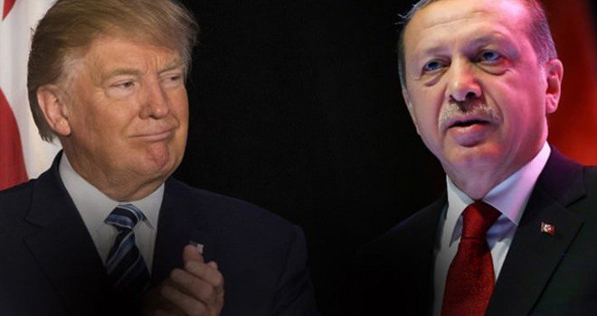TC Cumhurbaşkanı Erdoğan, Trump ile görüştü
