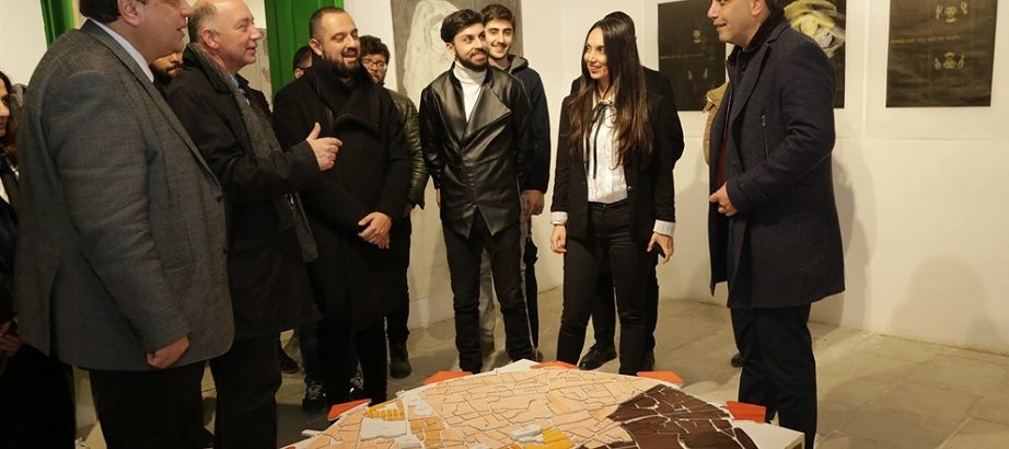 KAÜ Güzel Sanatlar Fakültesi Proje Sergisi açıldı
