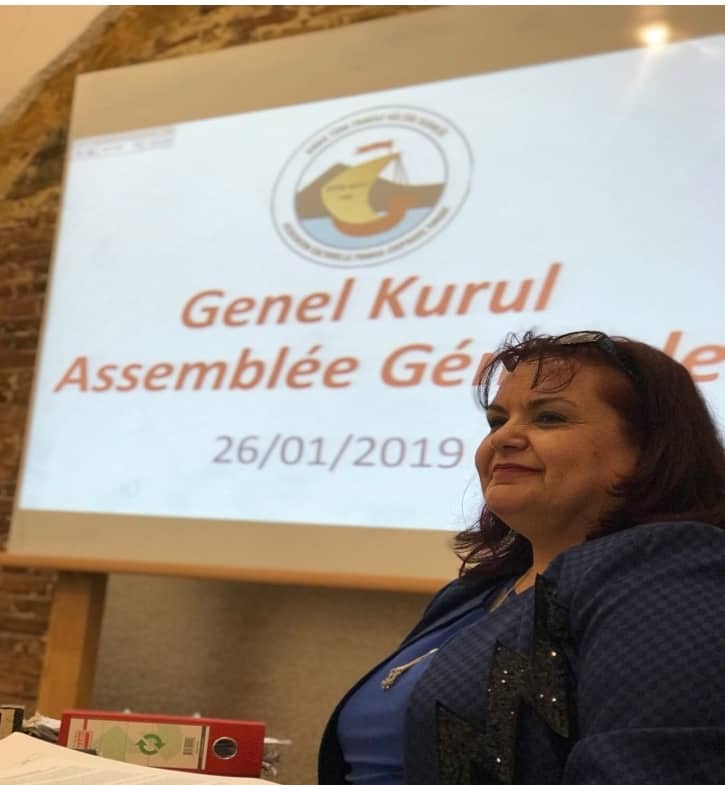 Kıbrıs Türk Fransız Kültür Derneği başkanlığına Heran Çiftçi seçildi