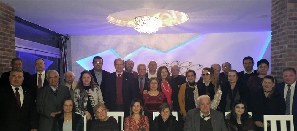 Tatar Kıbrıs Türk Basın Konseyi Dayanışma yemeğinin onur konuğu oldu