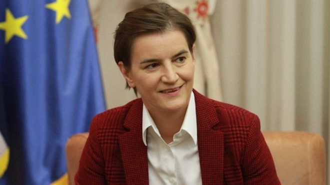 Sırbistan Başbakanı'nın eşcinsel partneri doğum yaptı