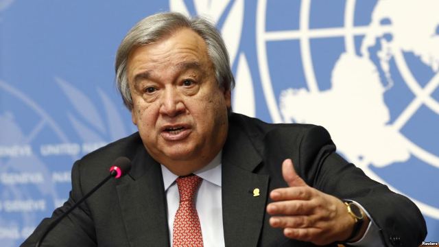 Guterres mültecilere kapılarını kapatanlara Afrika’yı hatırlattı