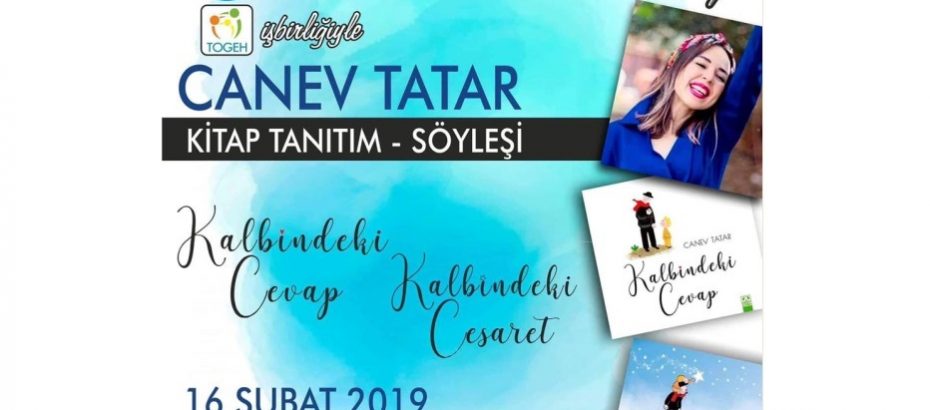 Çocuk kitabı yazarı Canev Tatar çocuklarla kitap tanıtım ve söyleşi etkinliğinde buluşuyor