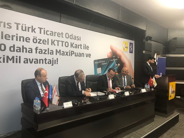 Kıbrıs Türk Ticaret Odası ile Türkiye İş Bankası arasında kredi kartı protokolü imzalandı
