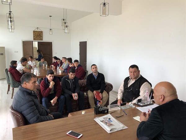 Güzelyurt Meslek Lisesi Tarım Bölümü öğrencileri Mehmetçik Belediyesi’’ni ziyaret etti