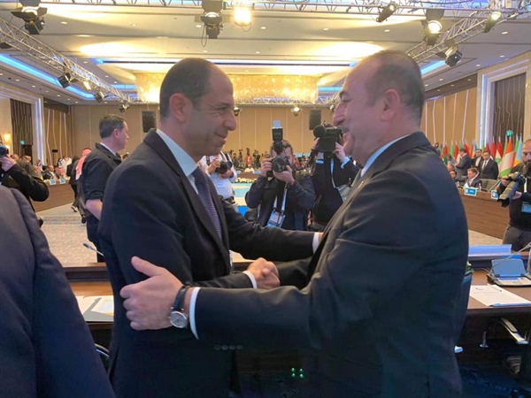 Özersay, Türkiye Dışişleri Bakanı Mevlüt Çavuşoğlu’yla da görüştü