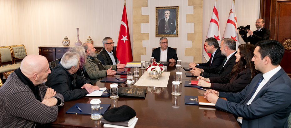 Cumhurbaşkanı Akıncı, Kültür Teknik Komitesi ile toplantı yaptı