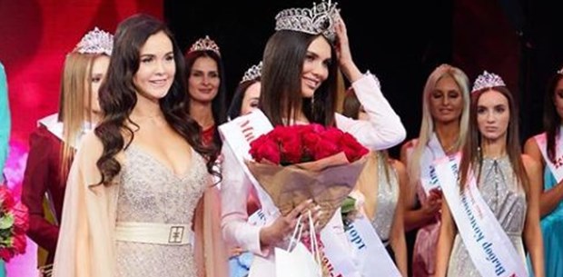 Miss Moskova güzellik yarışmasında bir ilk