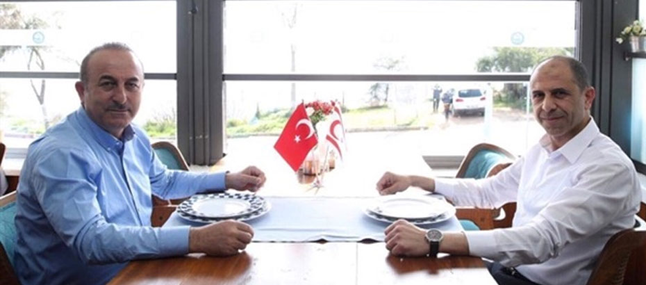 Özersay, Antalya’da Türkiye Dışişleri Çavuşoğlu ile görüştü