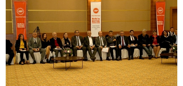 UBP’nin Girne’de gerçekleştirdiği çalıştay tamamlandı