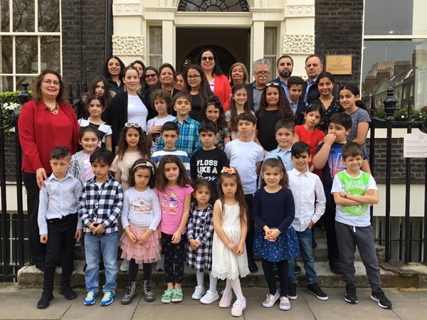 Hornsey Atatürk Türk Okulu Heyeti Tuncalı’yı ziyaret etti