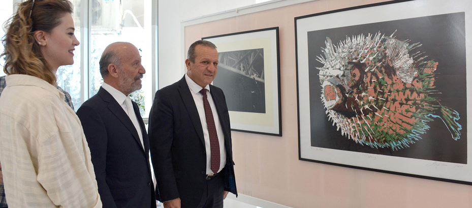 ”Türkiye Baskı Resim Sanatçıları Sergisi” açıldı