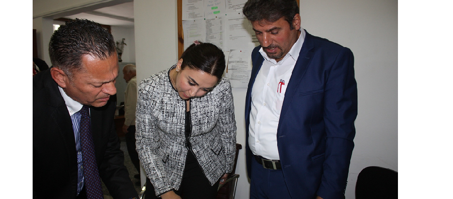 İçişleri Bakanı Baybars, E-Kimlik çerçevesinde Akdoğan Bucağı’nı ziyaret etti
