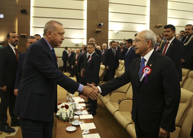 Saldırının ardından Erdoğan ve Kılıçdaroğlu ilk kez bir araya geldi