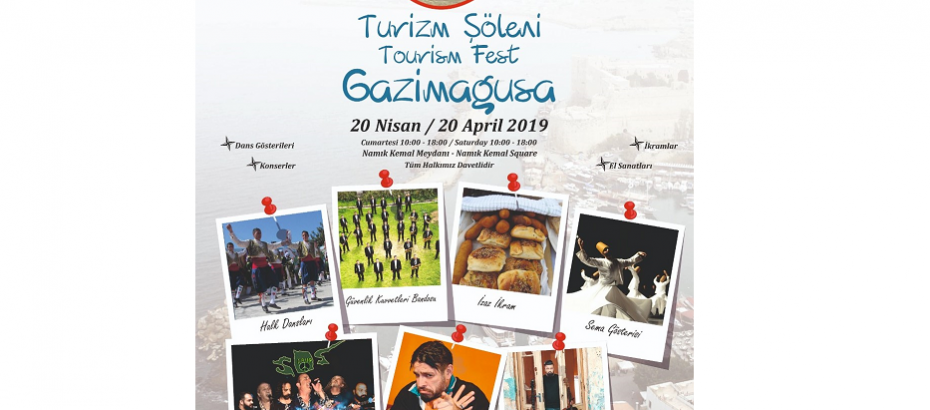 Gazimağusa ve Girne’de ”Turizm Şöleni” düzenleniyor