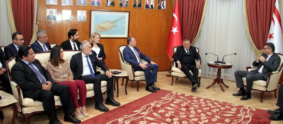 Başbakan Erhürman, TÜSİAV ve GGYD heyetlerini kabul etti
