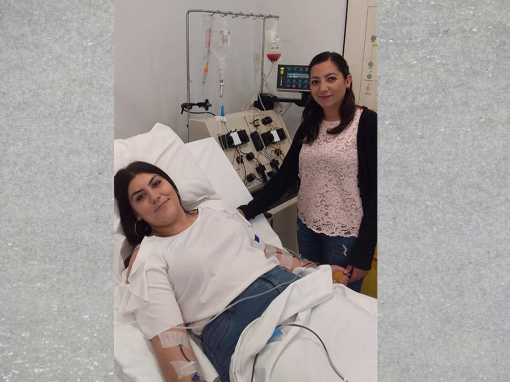 Donör Süheyla Osmanoğlu, Almanya’da kanserle mücadele eden yetişkin bir hastaya ikinci kez yardım eli uzattı