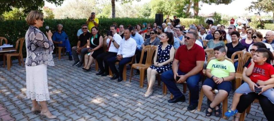 Hisarköy Köy Kadın Kursu Sergisi, Cumhurbaşkanı Meral Akıncı tarafından açıldı