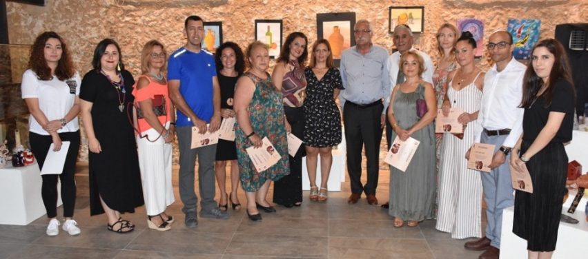 Girne Belediyesi Sanat Atölyesi Resim ve Seramik sergisi açıldı