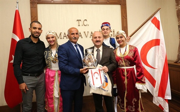 İskele Belediyesi Halk Dansları Topluluğu, Amasya Uluslararası Atatürk Kültür ve Sanat Festivali’ne katıldı