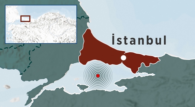 Türkiye İstanbul'da ardı ardına depremler