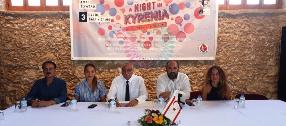 ‘A Night in Kyrenia with Todds and Friends’ isimli gecede Kıbrıslı sanatçılar sahne alacak