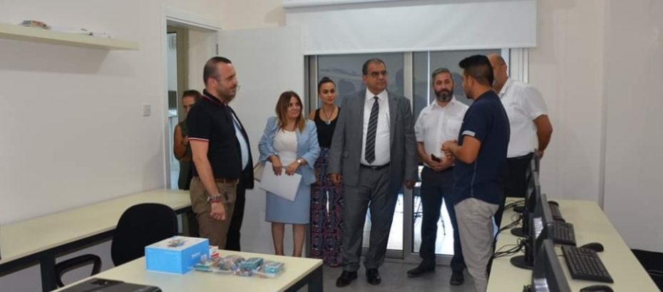 Sucuoğlu,Girne Gençlik Gelişim Merkezi (GİGEM ) ve Gençlik Evi’ni ziyaret etti