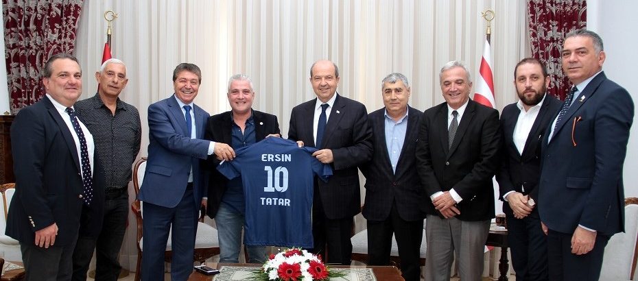 Başbakan Tatar Doğan Türk Birliği Spor Kulübü’nü kabul etti
