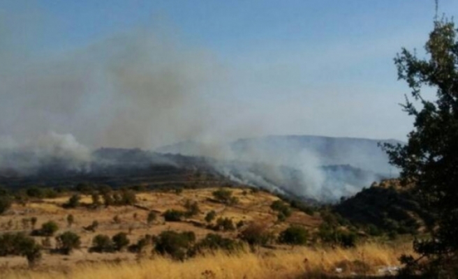 Baf’ın eski Türk köyünde yangın