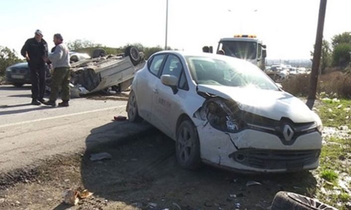KKTC’de son bir haftada meydana gelen  67 trafik kazasında 26 kişi yaralandı