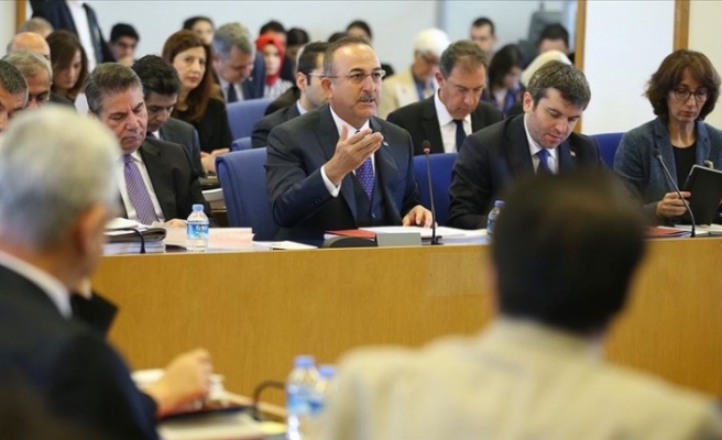 Çavuşoğlu: Kıbrıs konusunda sırf müzakere için tekrar masaya oturmayacağız