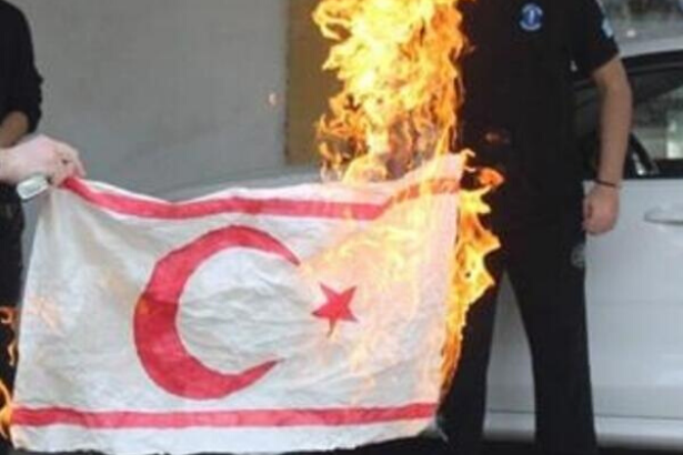 Türkiye Dışişleri Bakanlığı’ndan KKTC bayrağı yakılmasına tepki
