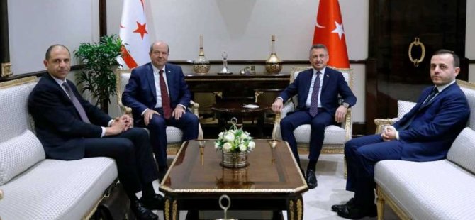 Tatar ve Özersay, Ankara’da Oktay ile görüştü
