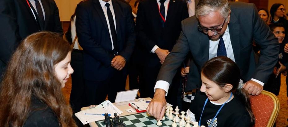 Cumhurbaşkanı Akıncı, Satranç Şampiyonası’nı başlattı