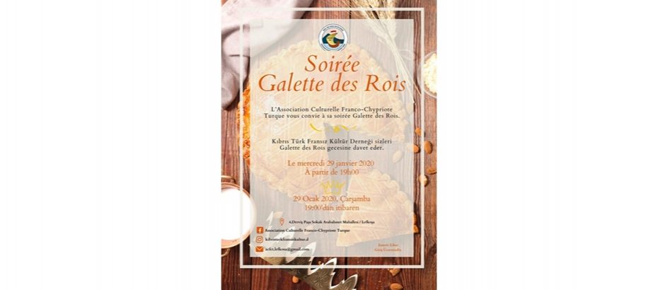Kıbrıs Türk Fransız Kültür Deneği ‘Galette Des Rois’ etkinliği düzenliyor