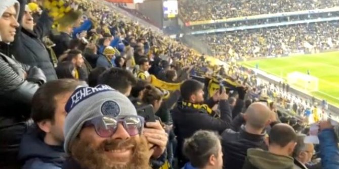 Diego Lugano, Fenerbahçe-Galatasaray derbisini kılık değiştirerek tribünden izledi