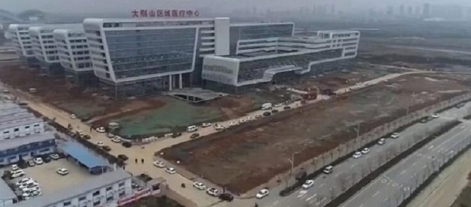 Çin’de koronavirüs hastanesi açıldı