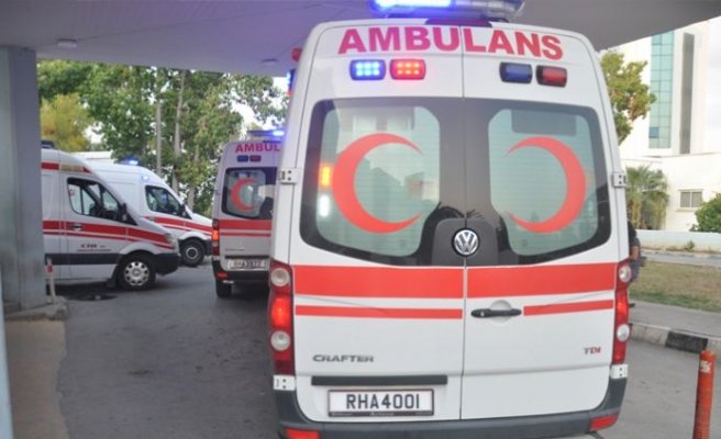 Gazimağusa’daki trafik kazasında 23 yaşındaki Umar Ali ağır yaralandı
