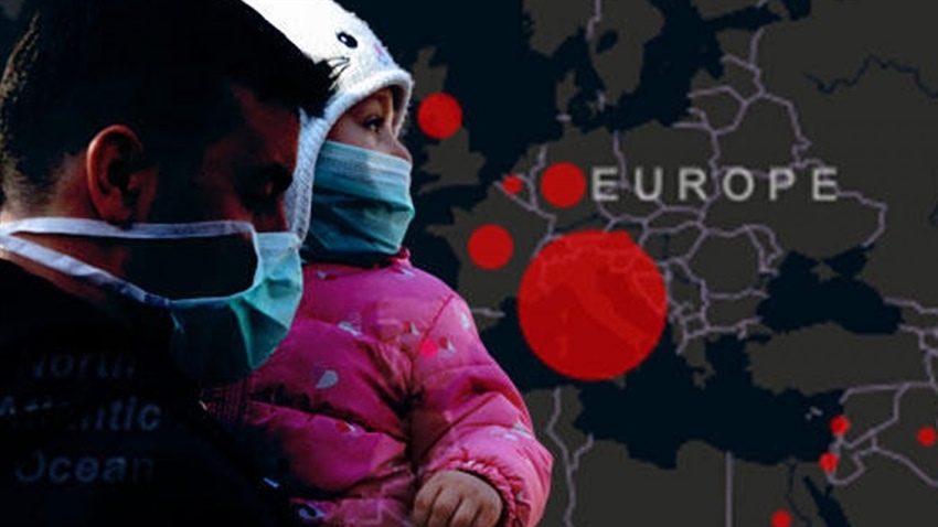 Avrupa'da koronavirüs kaynaklı can kaybı artıyor