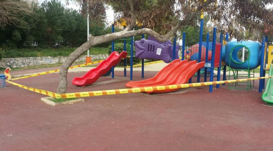 Birçok alan dezenfekte ediliyor, 27 oyun parkı kullanıma kapatıldı